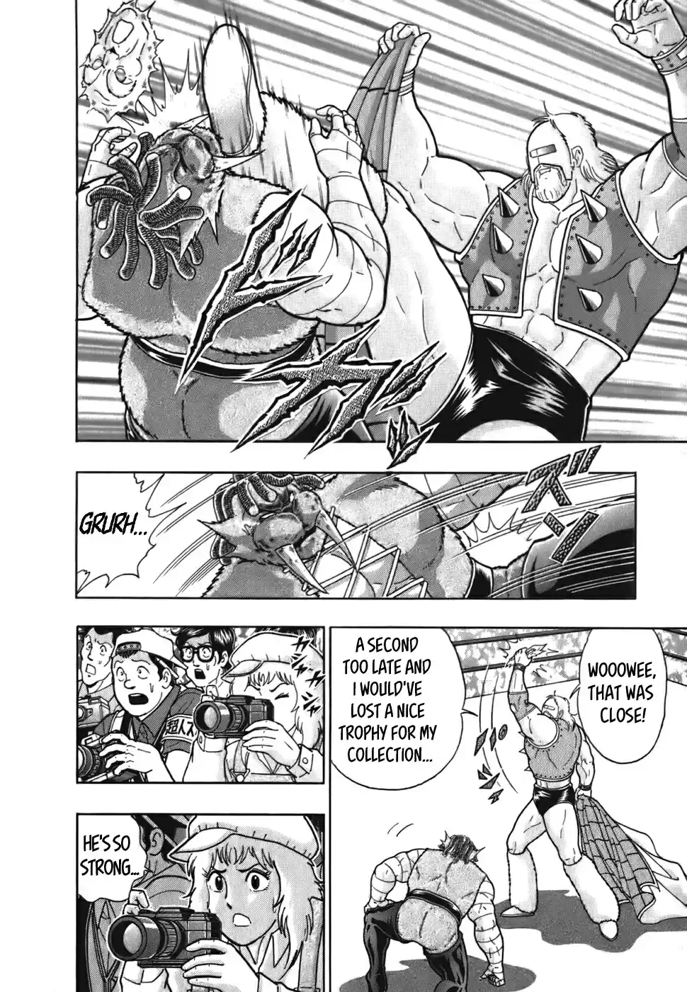 Kinnikuman Nisei: Ultimate Chojin Tag Vol. 5 Ch. 47 The "Flying Fireball Fogey Squadron"'s Final Fearless Moments!