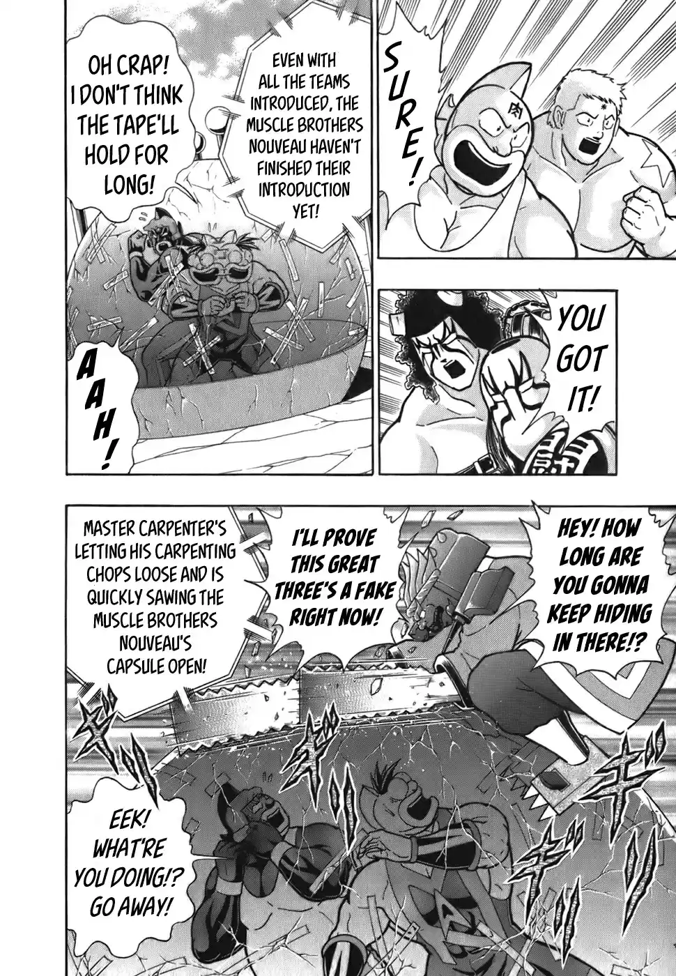 Kinnikuman Nisei: Ultimate Chojin Tag Vol. 5 Ch. 54 Has The Partner Switch Plan Failed!?