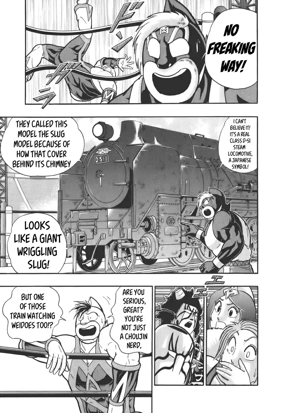 Kinnikuman Nisei: Ultimate Chojin Tag Vol. 6 Ch. 61 The Menacing Skill of the Chojin World's Craftsmen!