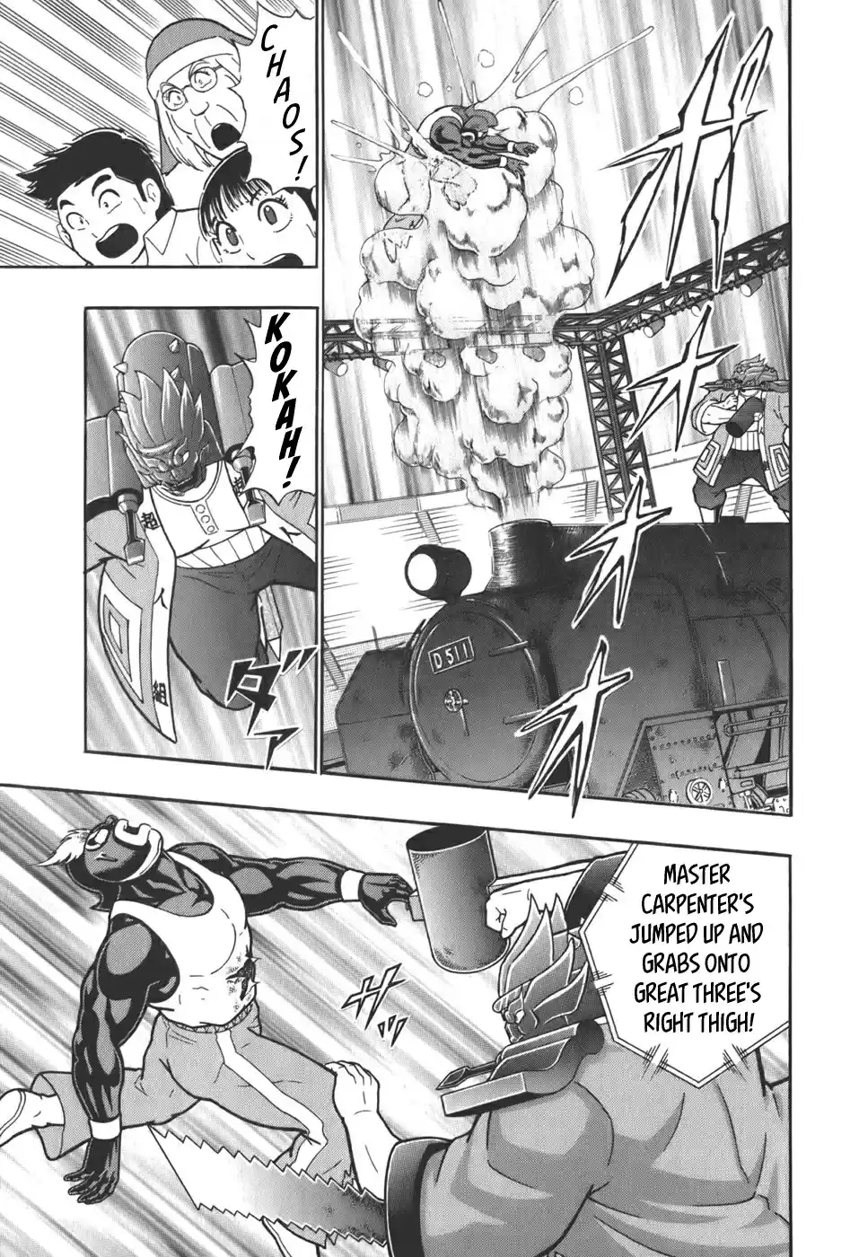 Kinnikuman Nisei: Ultimate Chojin Tag Vol. 6 Ch. 61 The Menacing Skill of the Chojin World's Craftsmen!