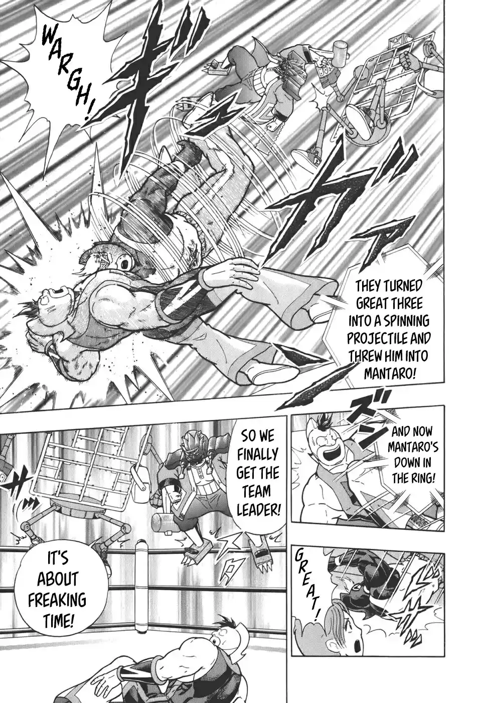 Kinnikuman Nisei: Ultimate Chojin Tag Vol. 6 Ch. 62 The Unexpected Powerhouse of a Plastic Model!?