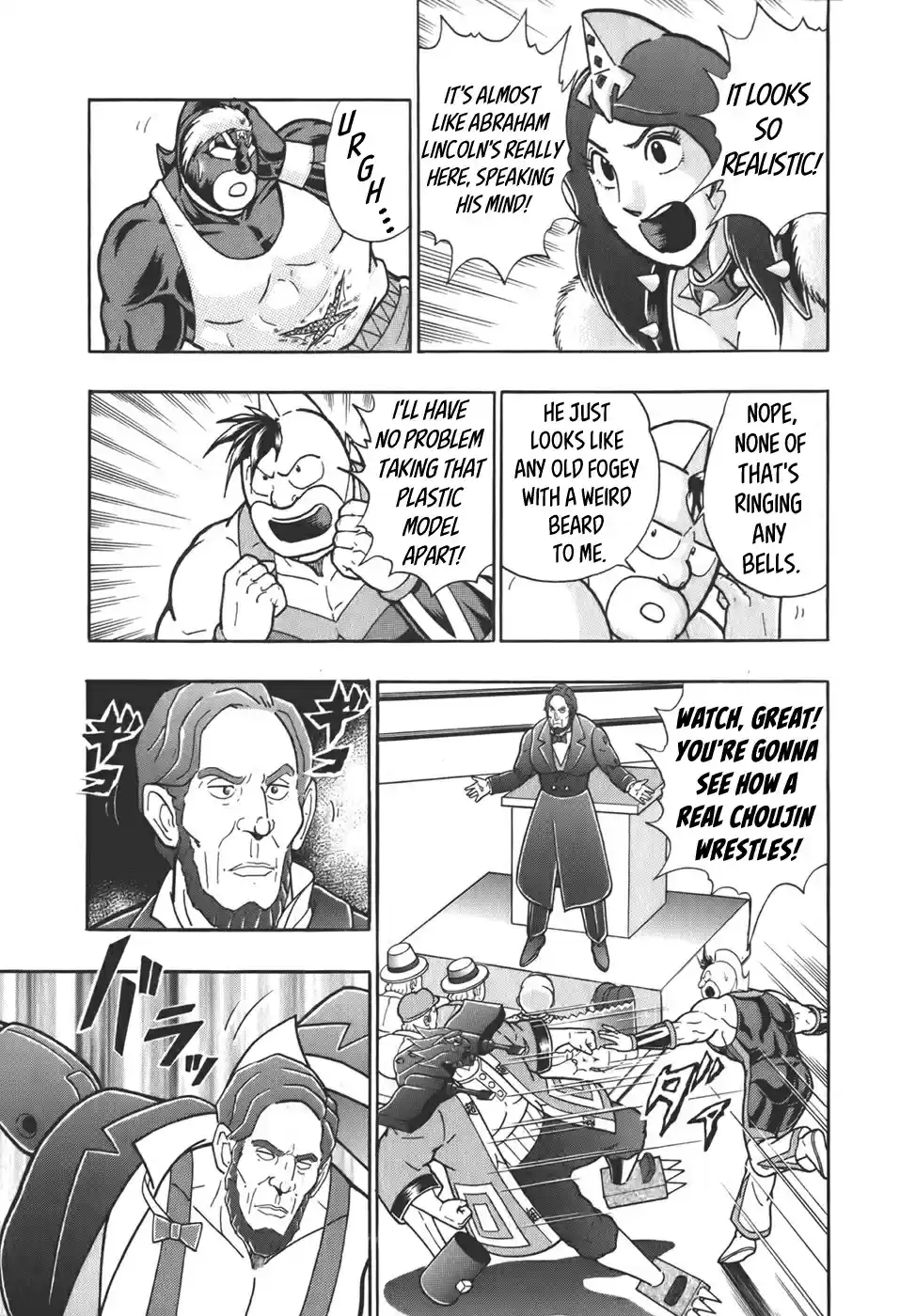 Kinnikuman Nisei: Ultimate Chojin Tag Vol. 6 Ch. 62 The Unexpected Powerhouse of a Plastic Model!?