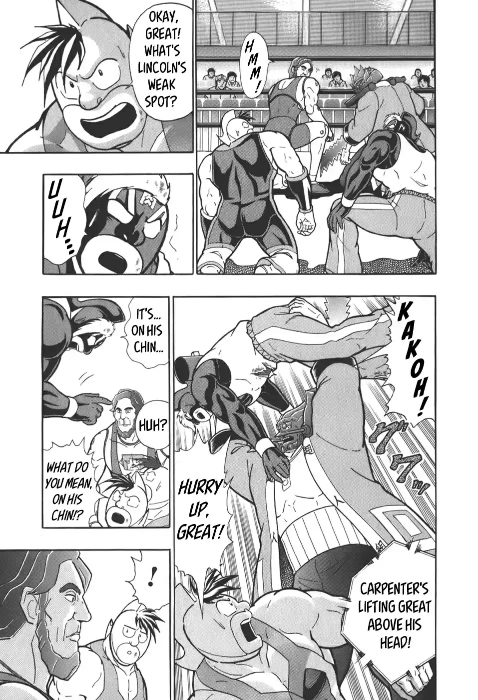 Kinnikuman Nisei: Ultimate Chojin Tag Vol. 6 Ch. 64 The President Loses His Dignity!