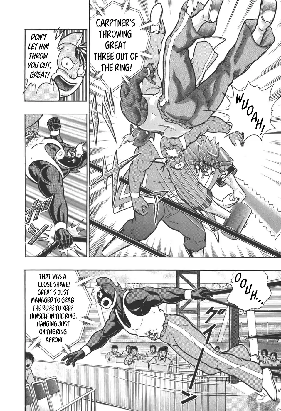 Kinnikuman Nisei: Ultimate Chojin Tag Vol. 6 Ch. 64 The President Loses His Dignity!