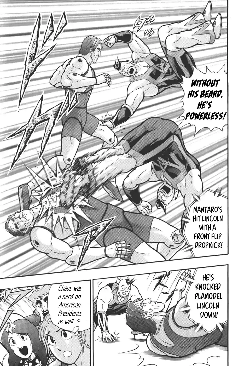 Kinnikuman Nisei: Ultimate Chojin Tag Vol. 6 Ch. 64 The President Loses His Dignity!