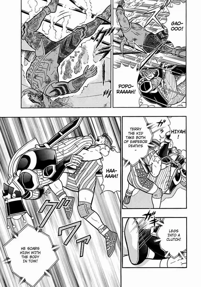 Kinnikuman Nisei: Ultimate Chojin Tag Vol. 7 Ch. 77 A Violent Counter Attack Awash With Blood!!
