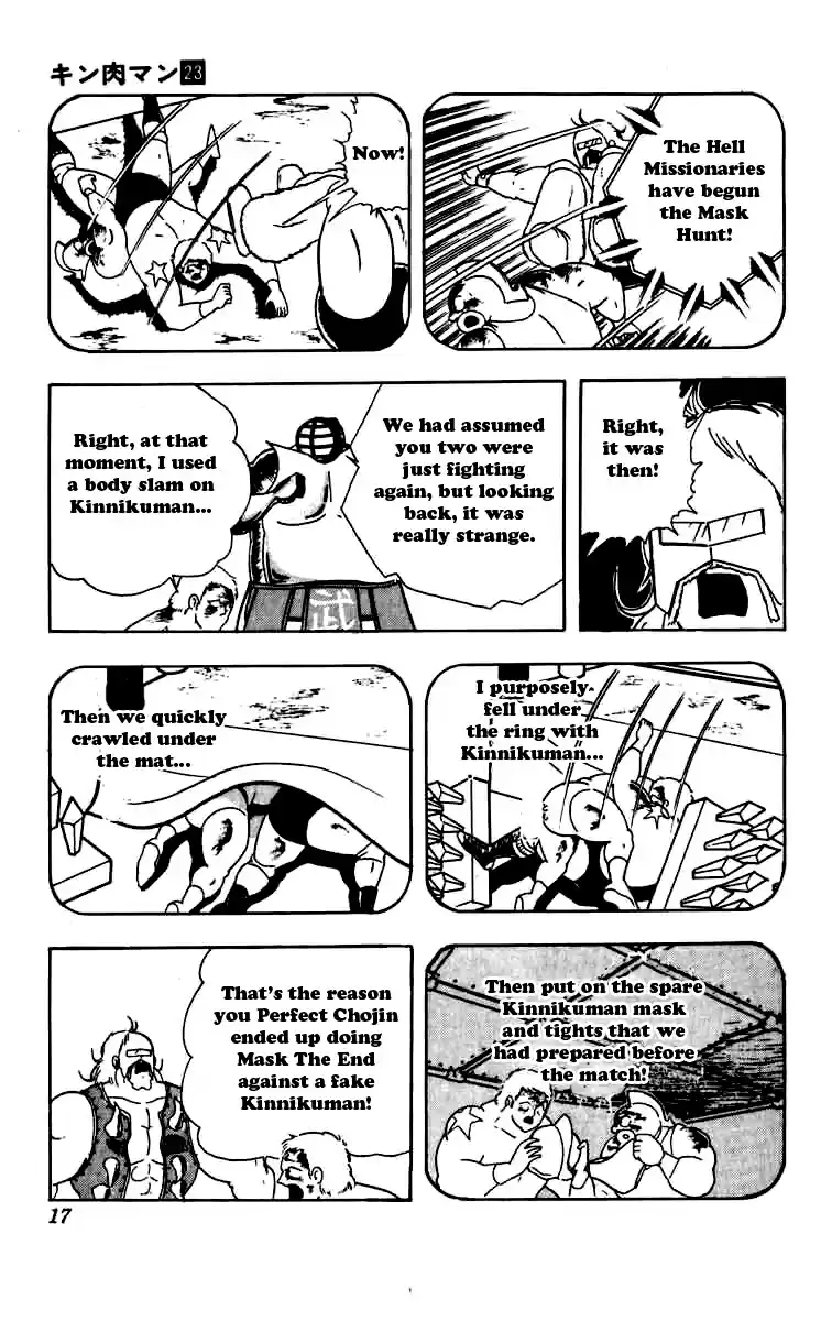 Kinnikuman Vol. 23 Ch. 264 Mask Hunt Achieved!?