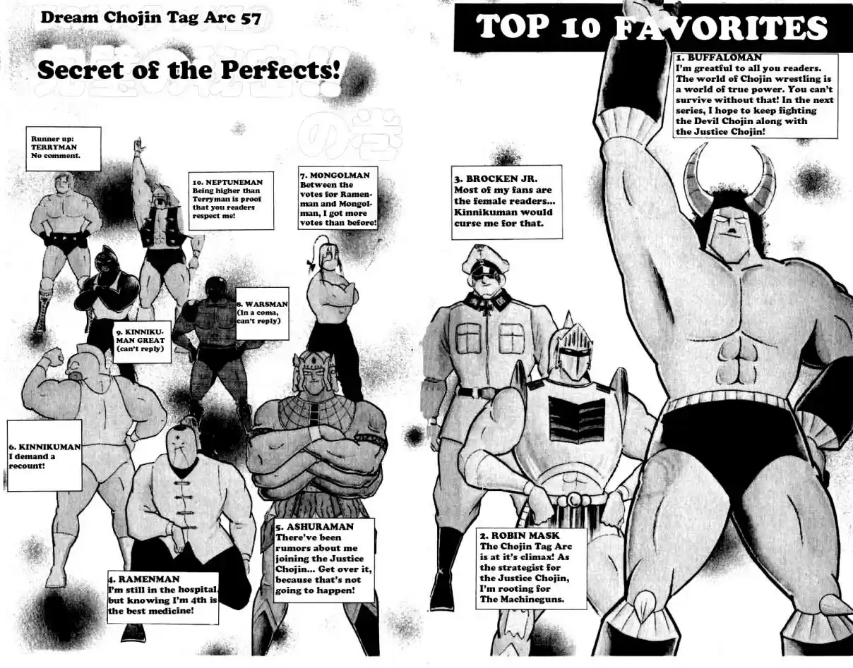 Kinnikuman Vol. 23 Ch. 265 Secret of the Perfects!