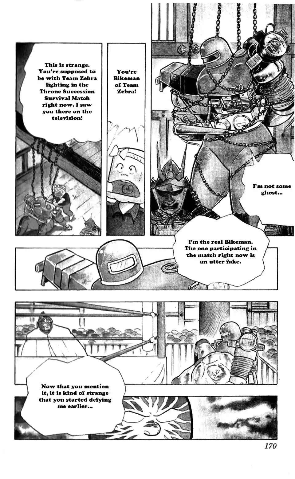 Kinnikuman Vol. 27 Ch. 309 The Two Bikemen!