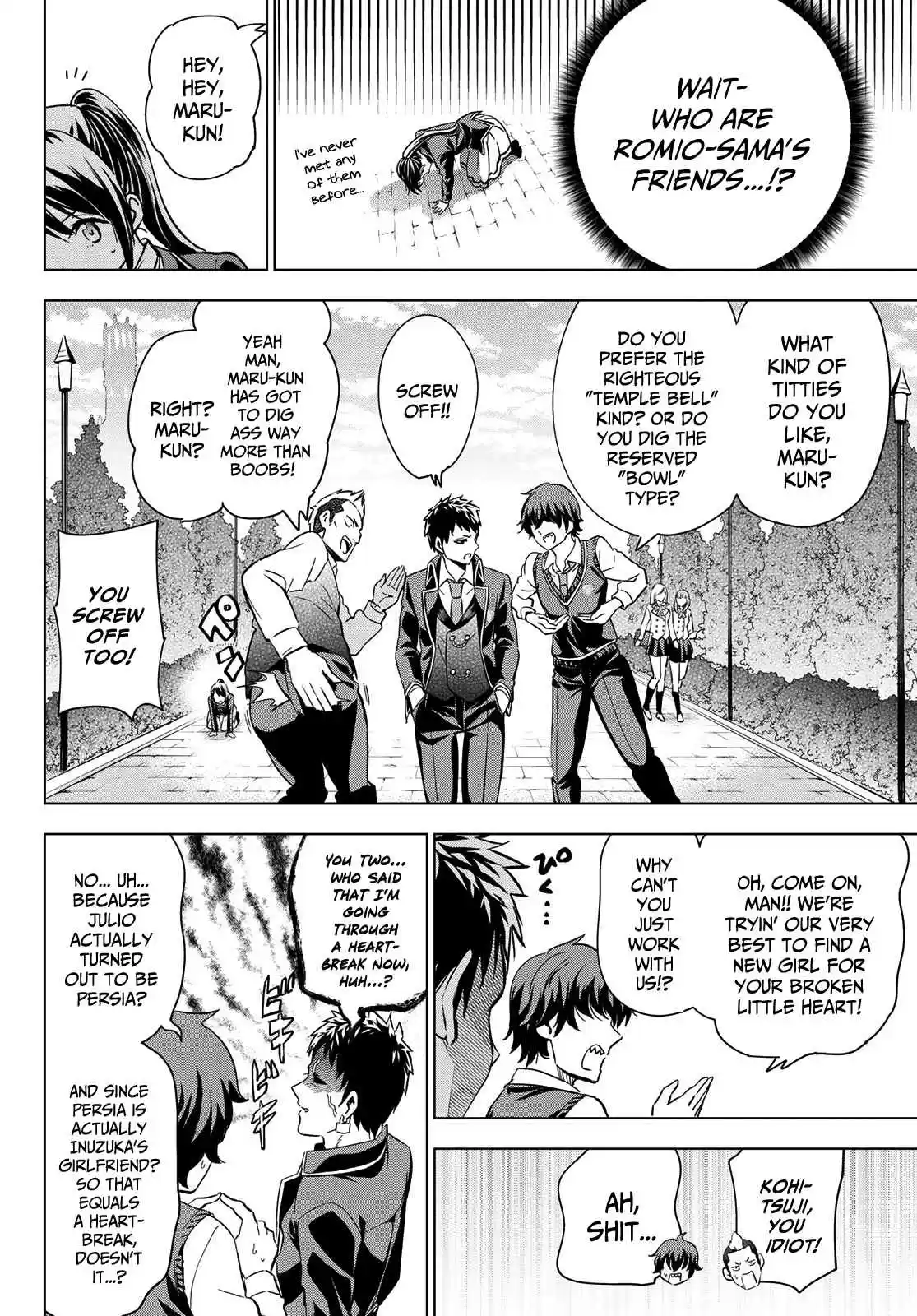 Kishuku Gakkou no Juliet Ch. 100 Romio and the Servant Wars (Part II)