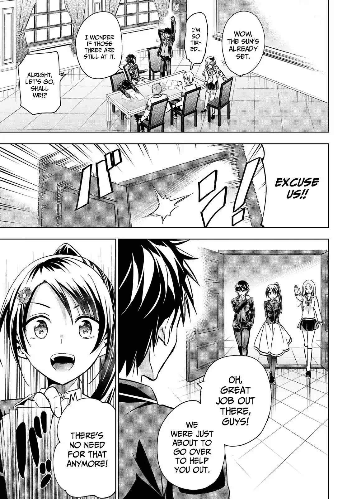 Kishuku Gakkou no Juliet Ch. 100 Romio and the Servant Wars (Part II)