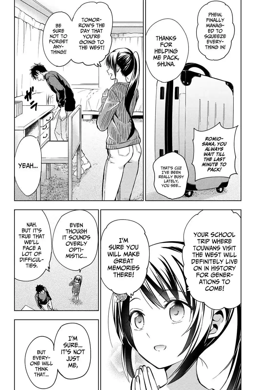 Kishuku Gakkou no Juliet Ch. 101 Romio and the School Trip