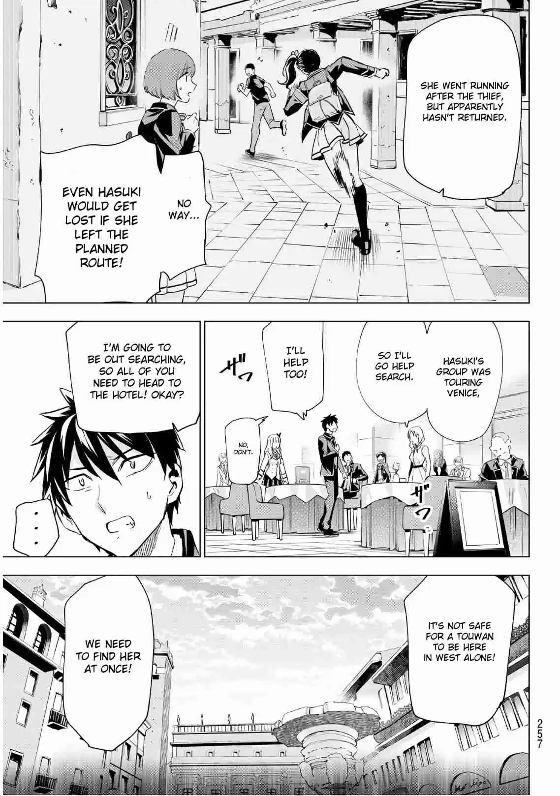 Kishuku Gakkou no Juliet Ch. 103 Hasuki and the West Principality