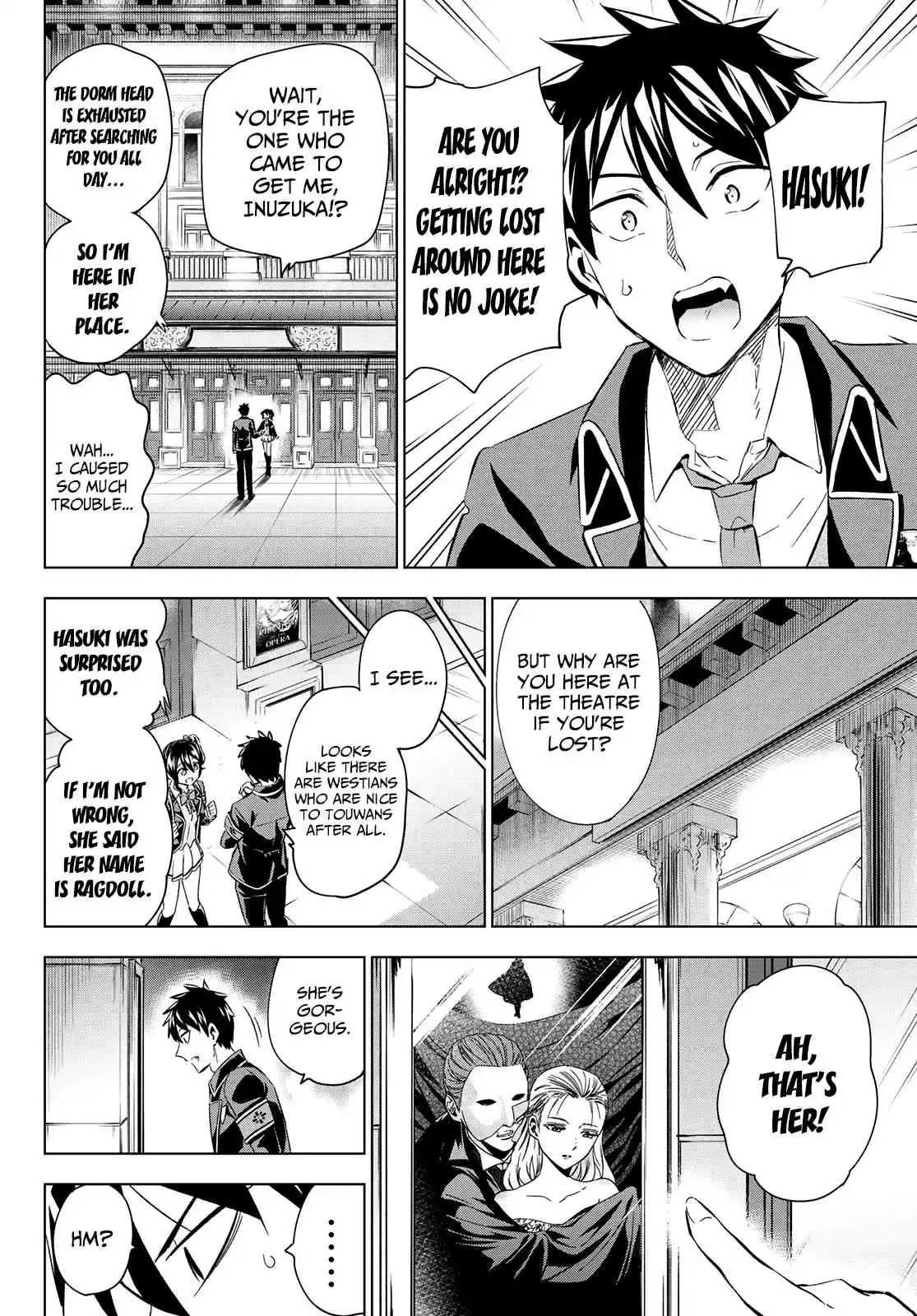 Kishuku Gakkou no Juliet Ch. 104 Hasuiki and the West Principality (Part II)