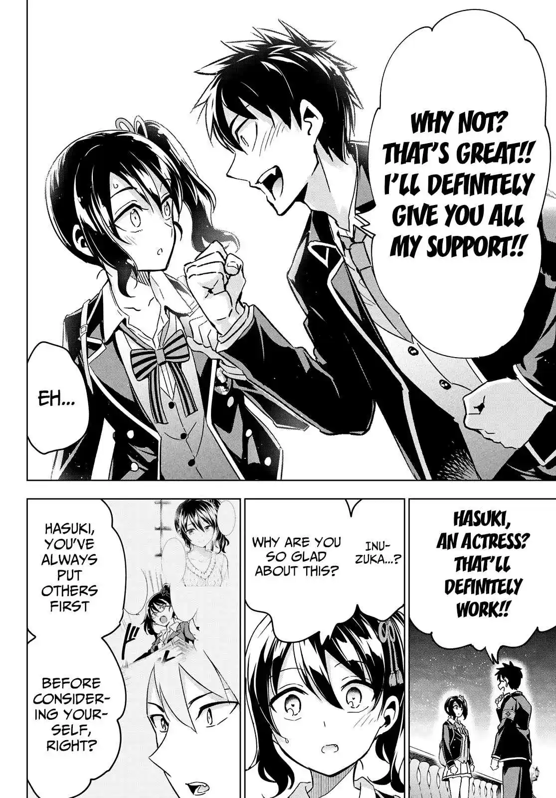 Kishuku Gakkou no Juliet Ch. 104 Hasuiki and the West Principality (Part II)