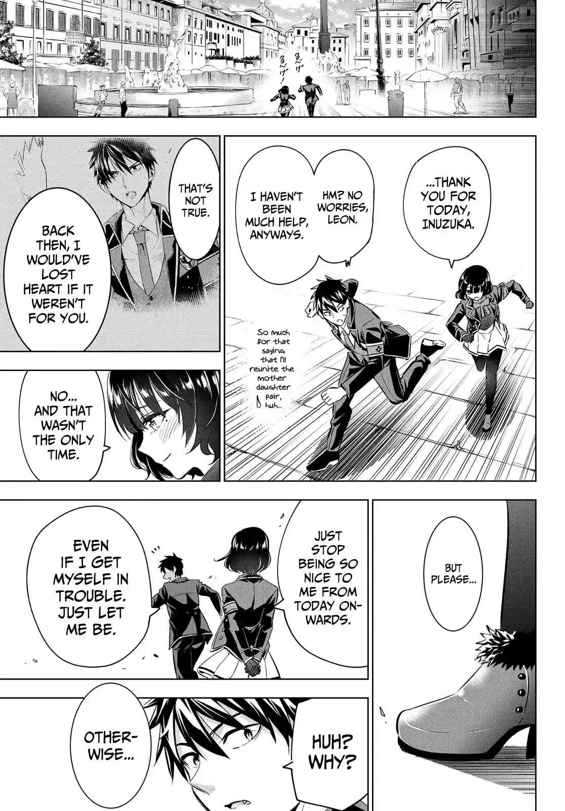 Kishuku Gakkou no Juliet Ch. 108 Romio, Leon and the West Principality (Part II)