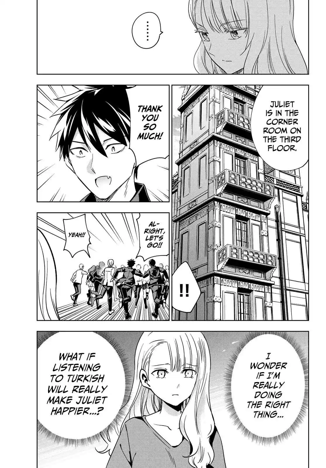 Kishuku Gakkou no Juliet Ch. 112 Romio, Juliet and Turkish