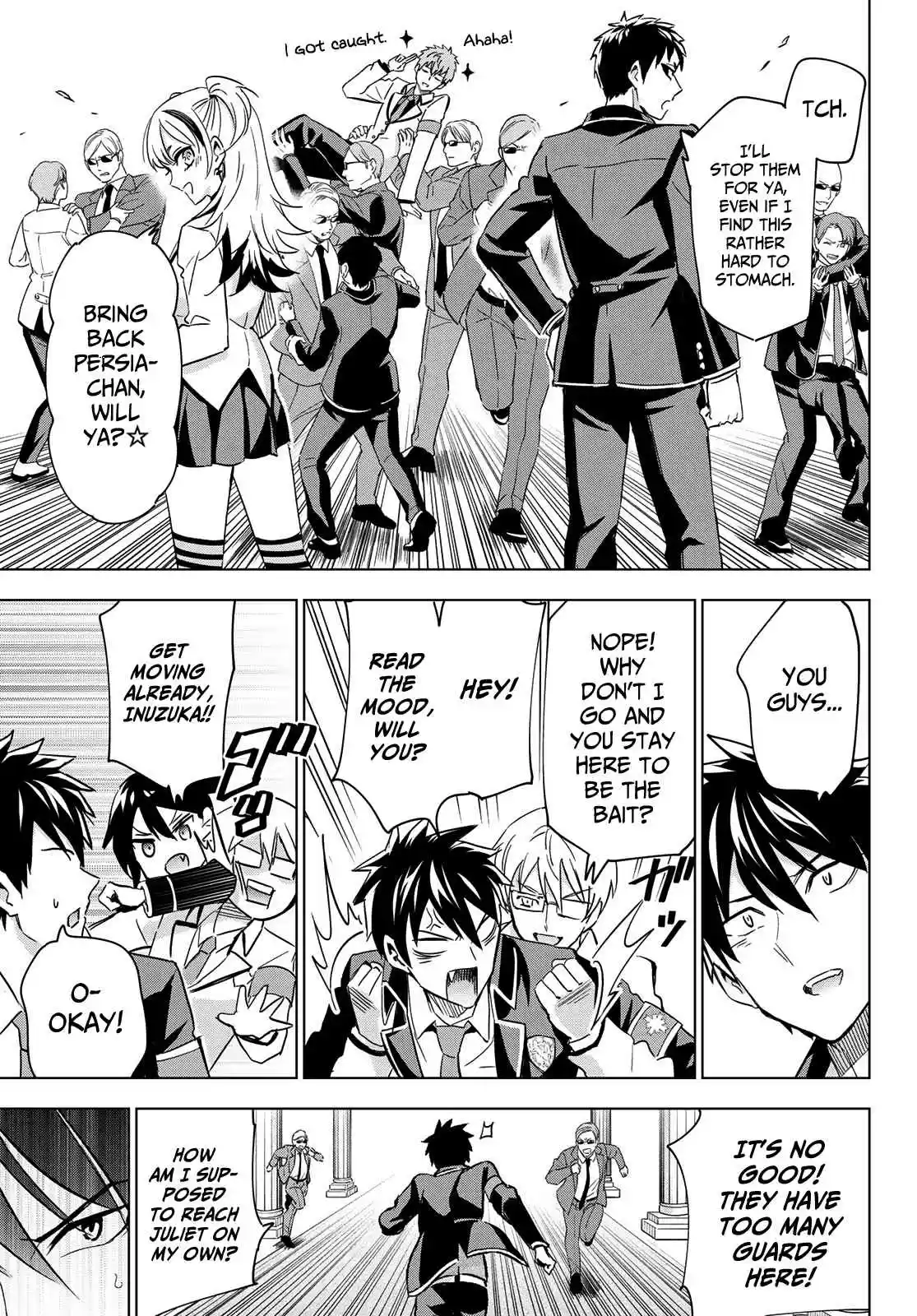 Kishuku Gakkou no Juliet Ch. 112 Romio, Juliet and Turkish