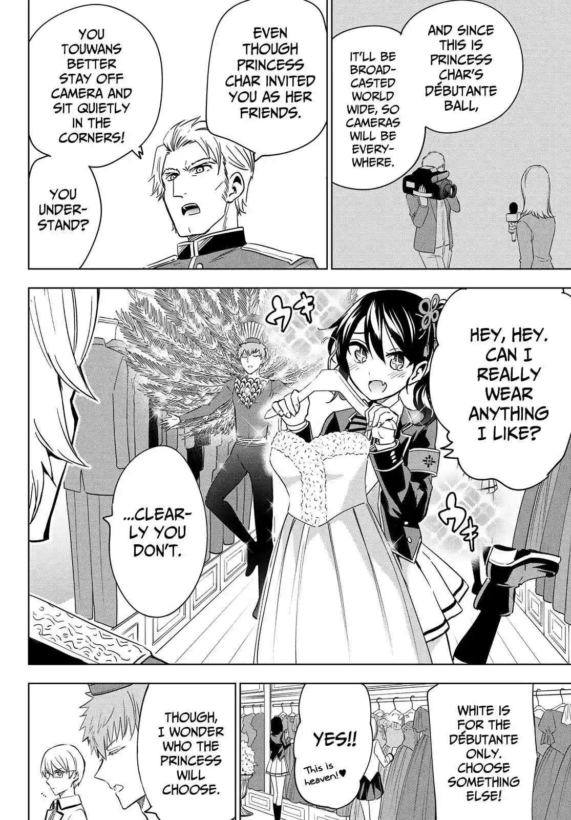 Kishuku Gakkou no Juliet Ch. 116 Romio and Princess Char's Débutante Ball