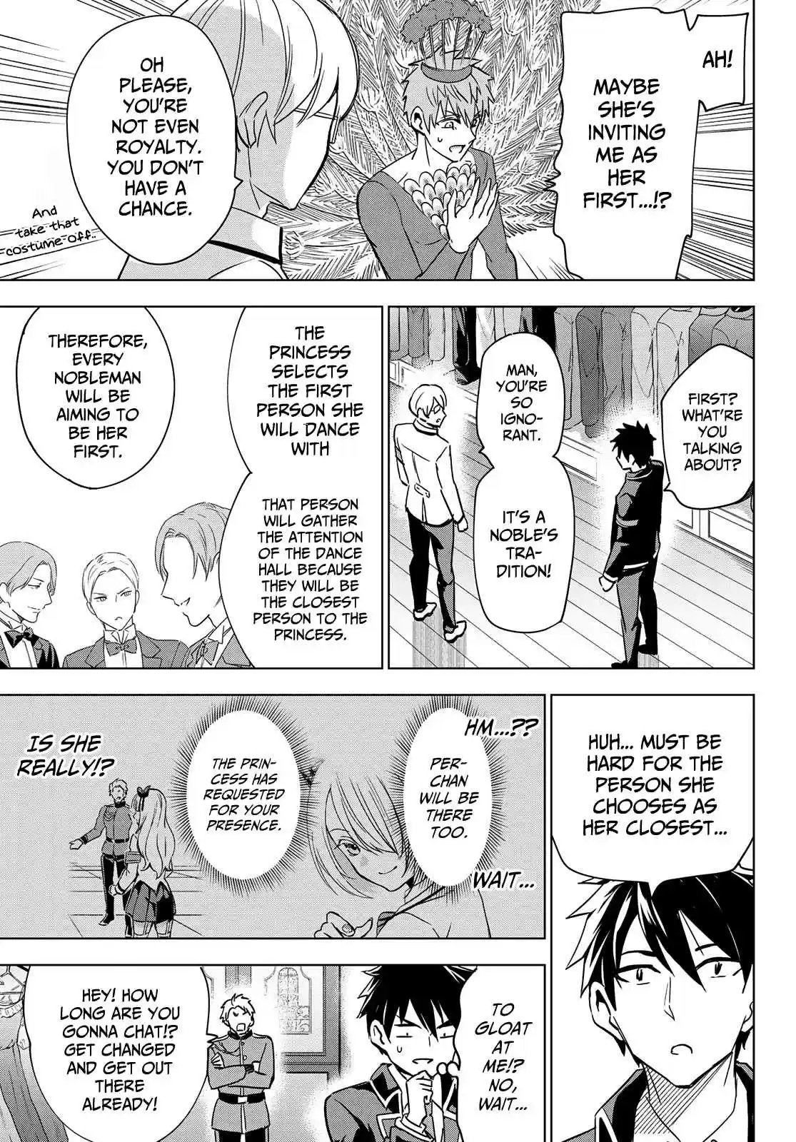 Kishuku Gakkou no Juliet Ch. 116 Romio and Princess Char's Débutante Ball