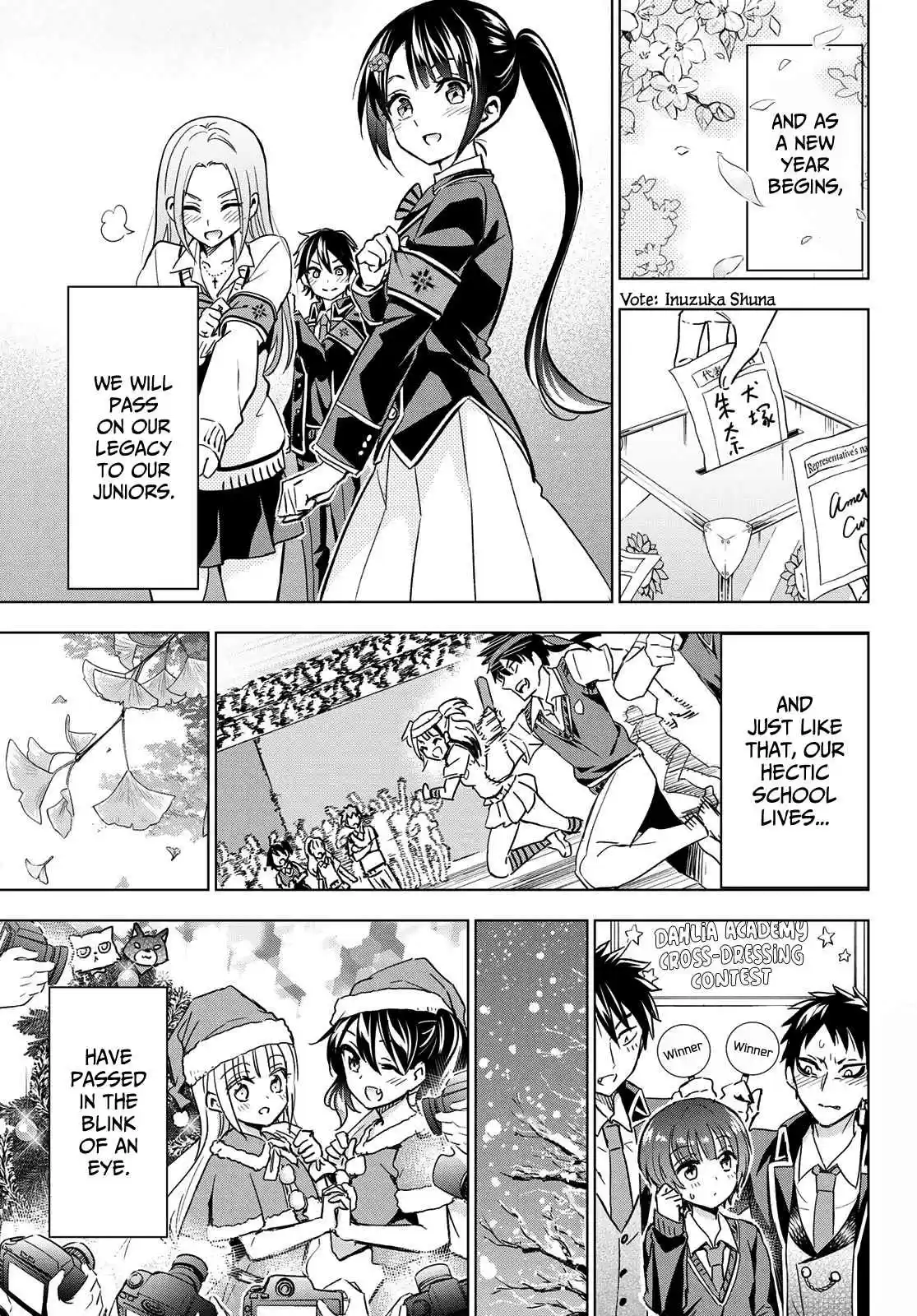 Kishuku Gakkou no Juliet Ch. 117 Romio, Princess Char, and the Débutante Ball III