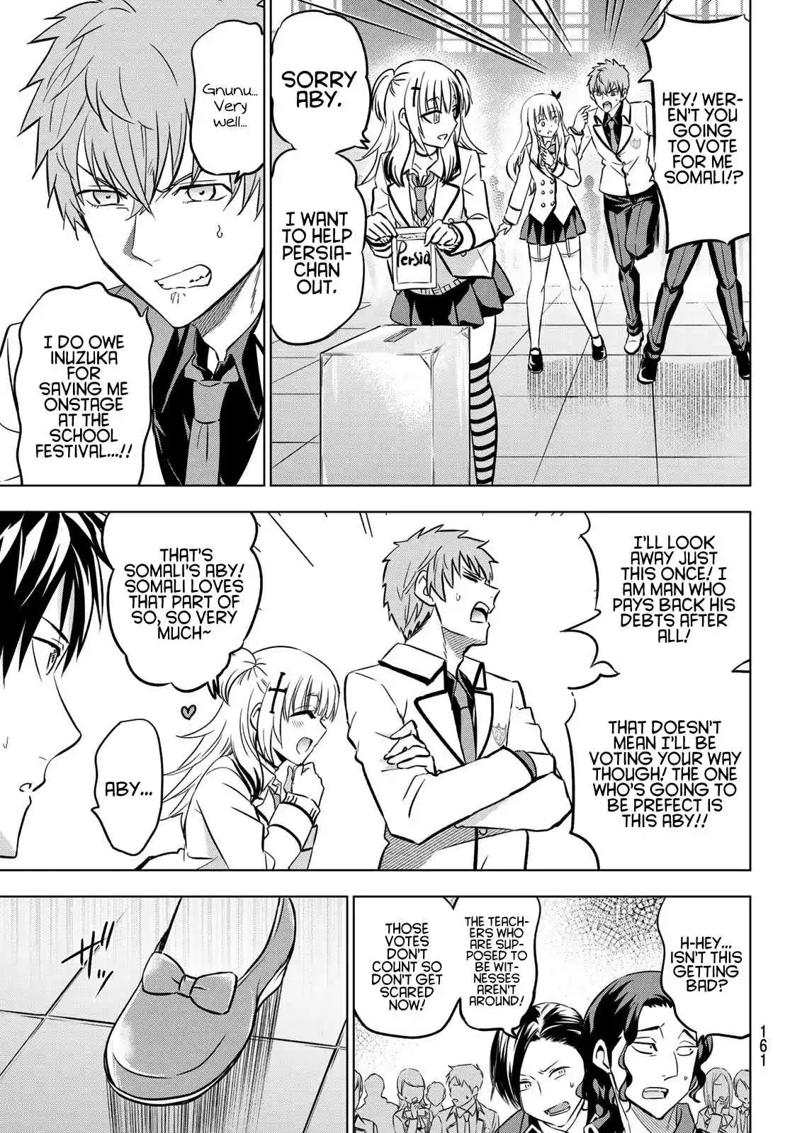 Kishuku Gakkou no Juliet Ch. 88 Romeo, Juliet and Elections IV