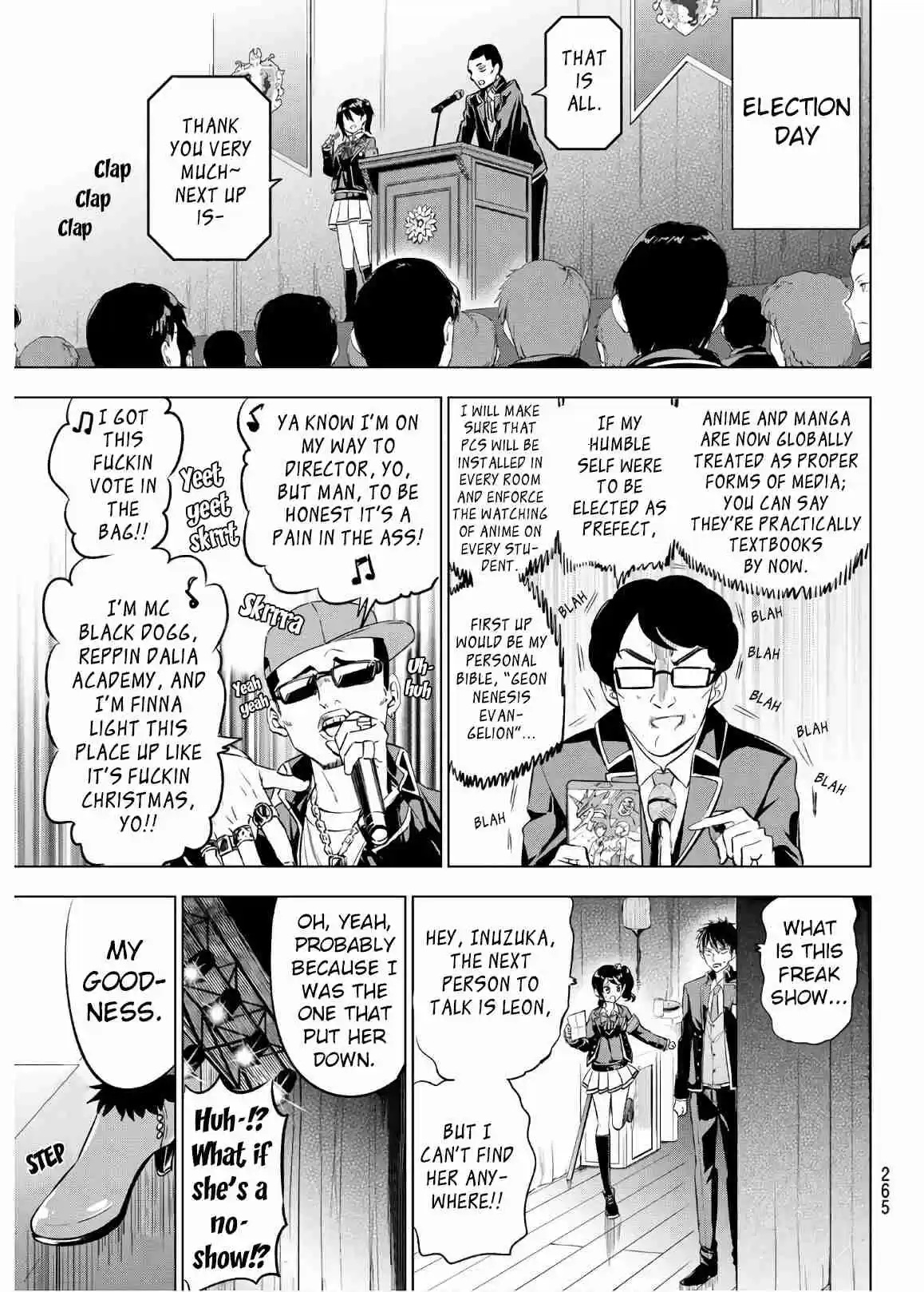 Kishuku Gakkou no Juliet Ch. 91 Romeo, Leon, and Prefects II