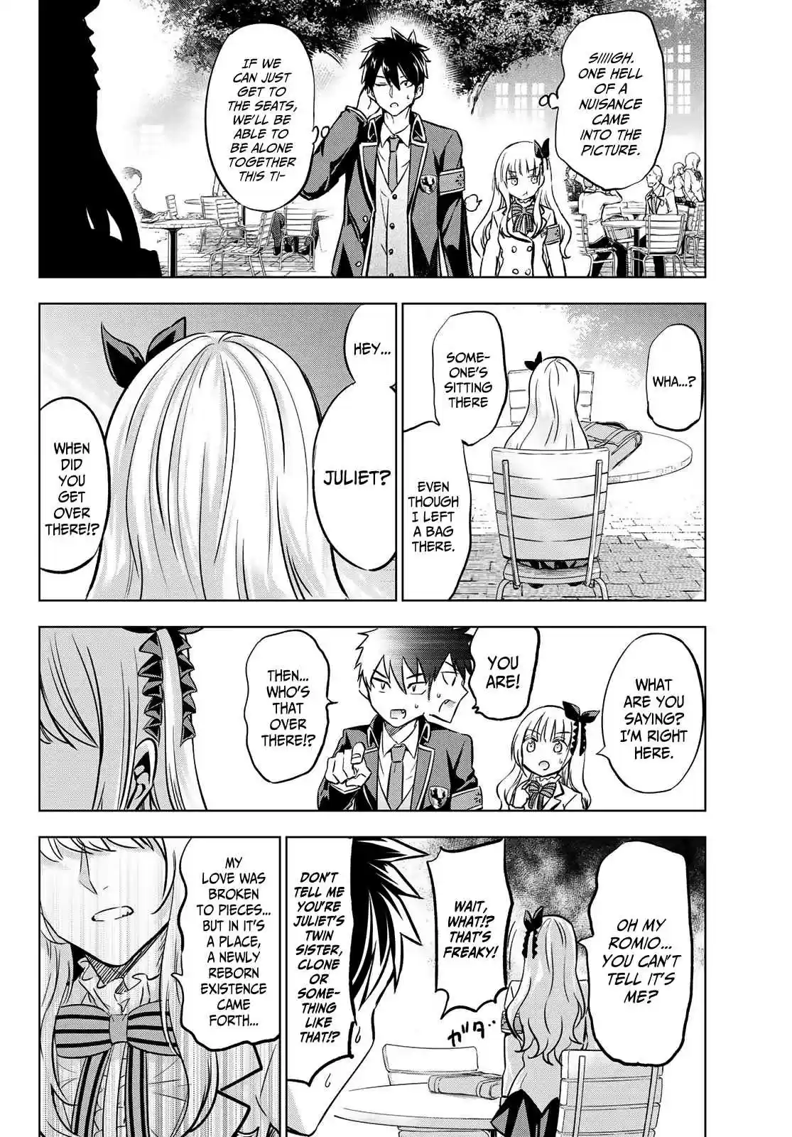 Kishuku Gakkou no Juliet Ch. 92 Romio, Juliet and the Lunch Date