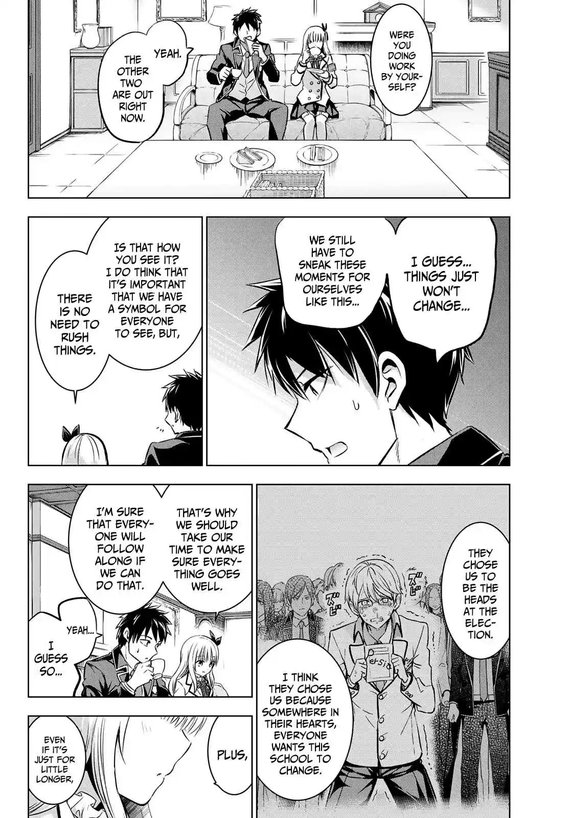 Kishuku Gakkou no Juliet Ch. 92 Romio, Juliet and the Lunch Date