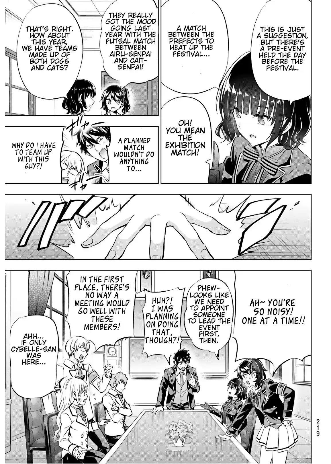 Kishuku Gakkou no Juliet Ch. 93 Romeo and the Exhibition Match