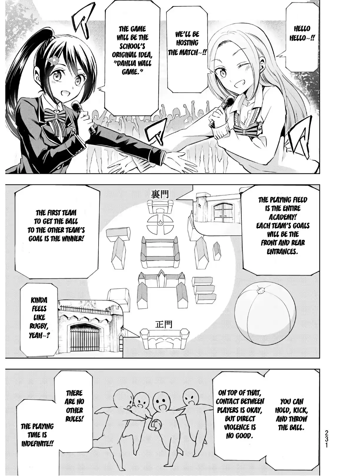 Kishuku Gakkou no Juliet Ch. 93 Romeo and the Exhibition Match