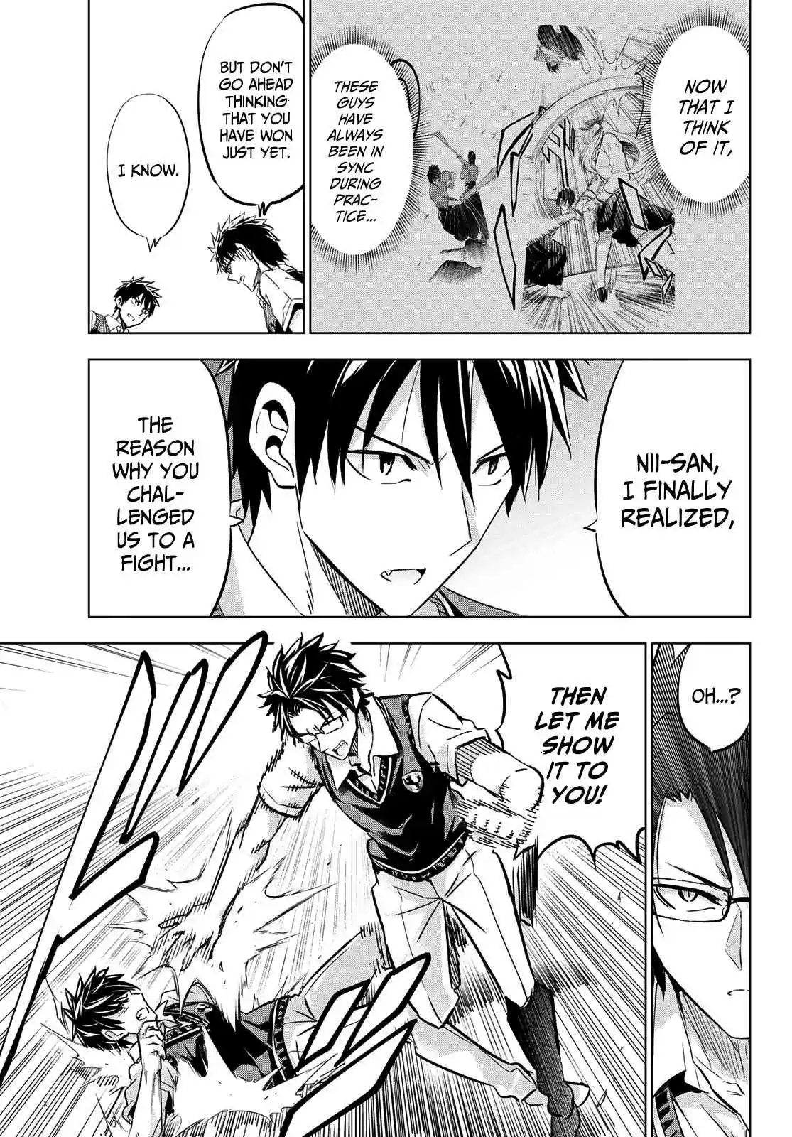 Kishuku Gakkou no Juliet Ch. 95 Romio and the Exhibition Match (Part III)