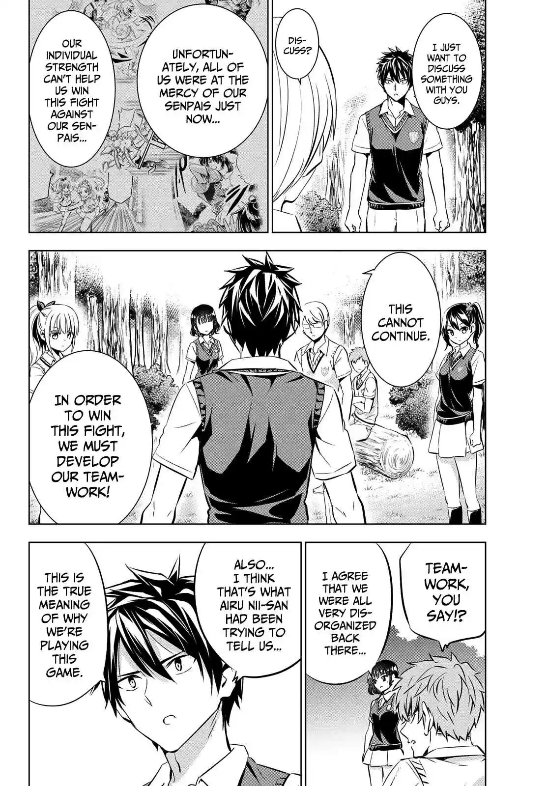 Kishuku Gakkou no Juliet Ch. 95 Romio and the Exhibition Match (Part III)