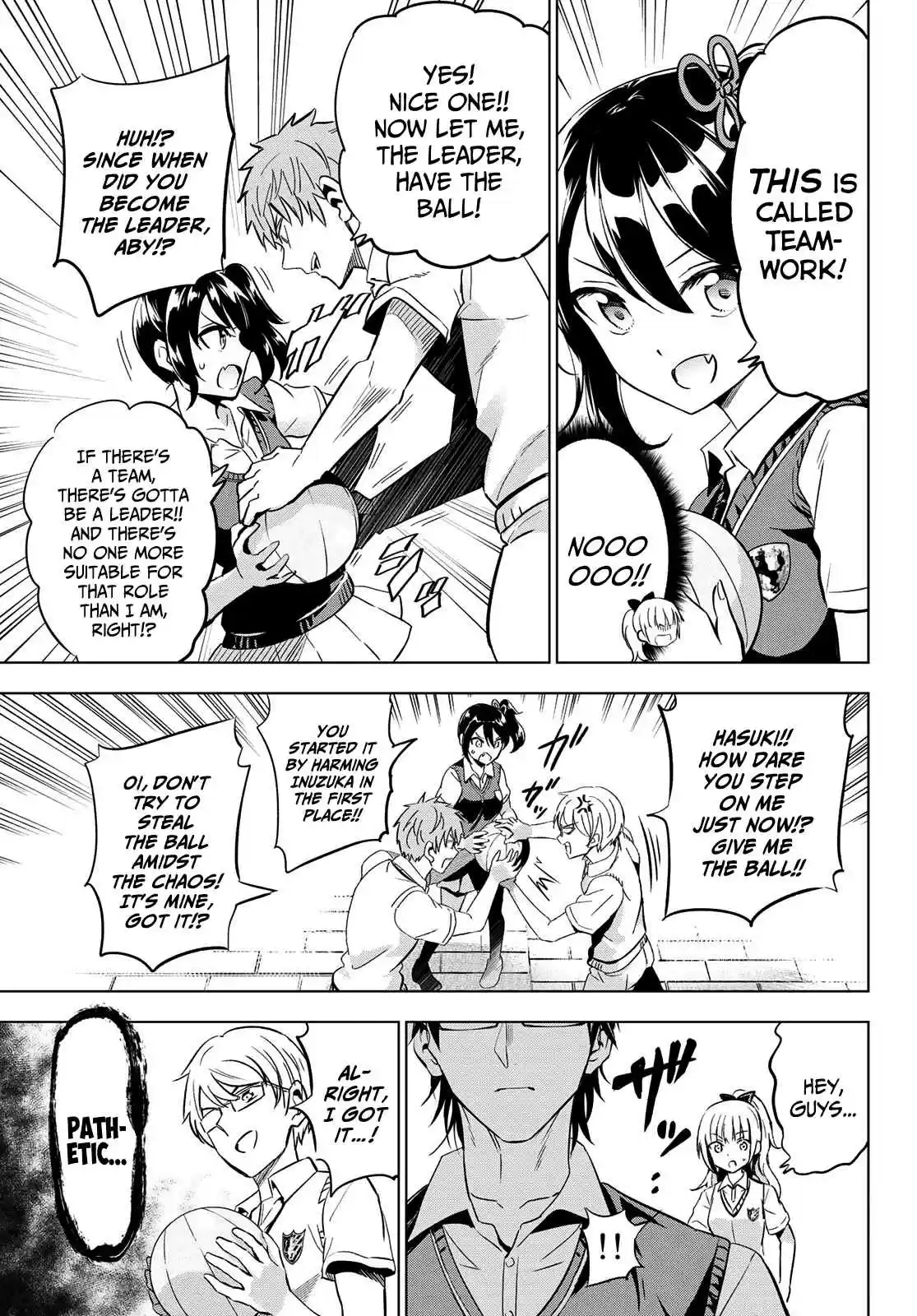 Kishuku Gakkou no Juliet Ch. 95 Romio and the Exhibition Match (Part III)