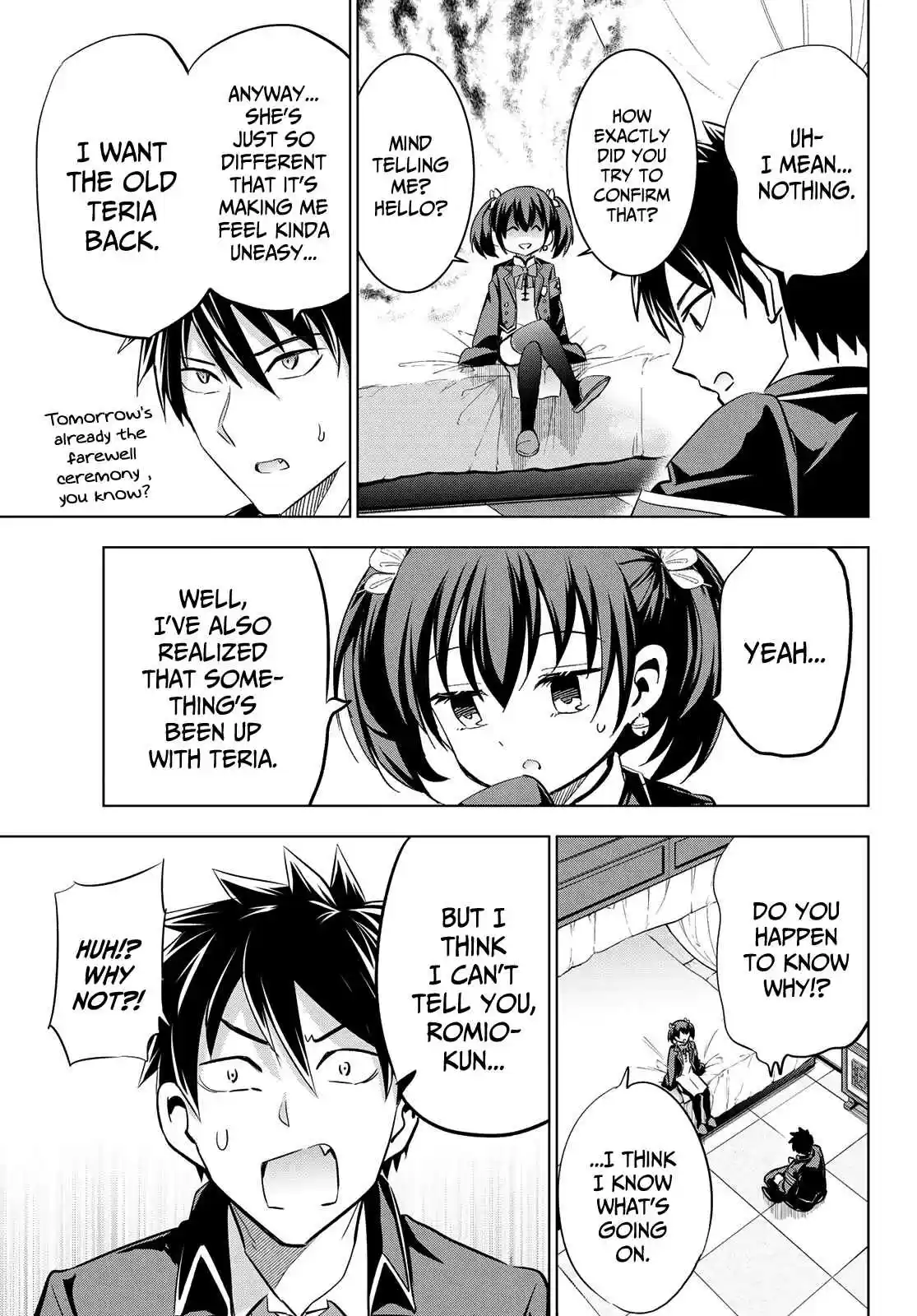 Kishuku Gakkou no Juliet Ch. 97 Romio, Teria and a Certain Conclusion