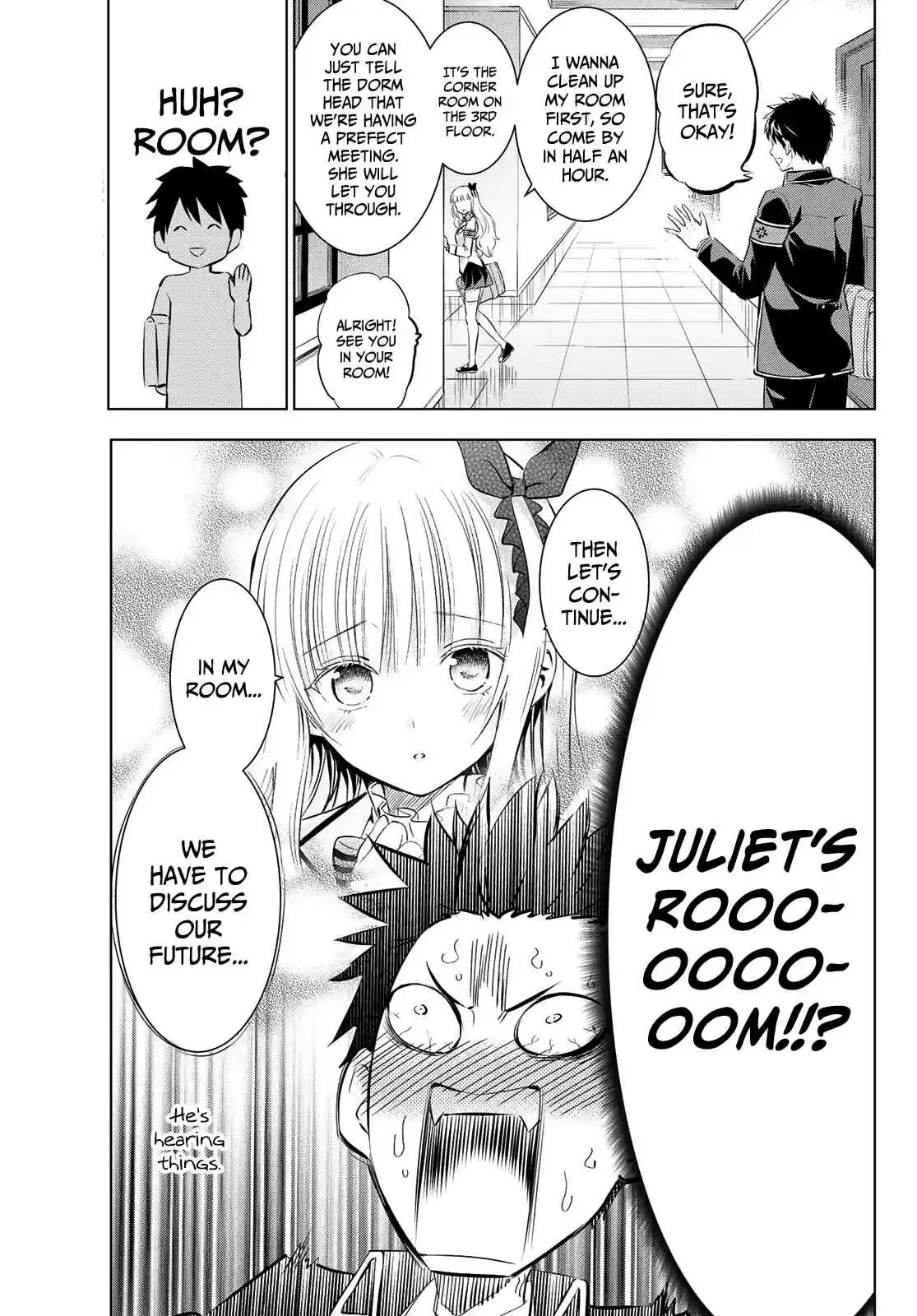 Kishuku Gakkou no Juliet Ch. 98 Romio and Juliet's Room