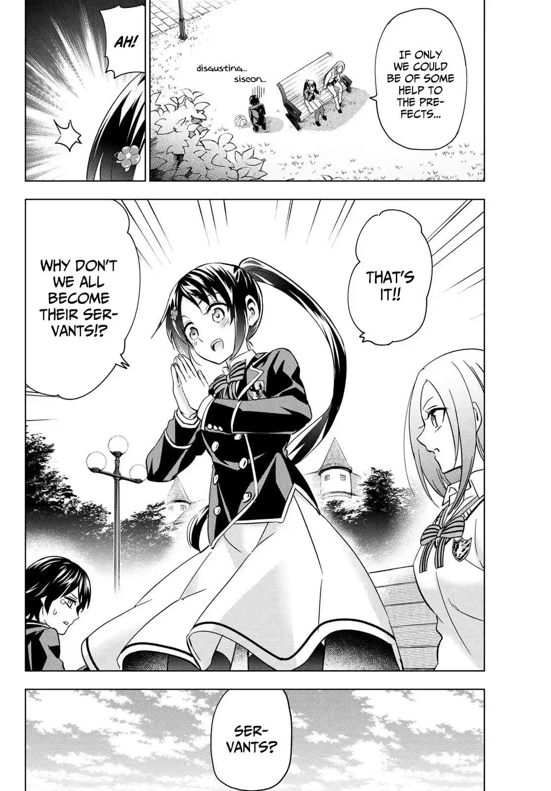 Kishuku Gakkou no Juliet Ch. 99 Romio and the Servant Wars