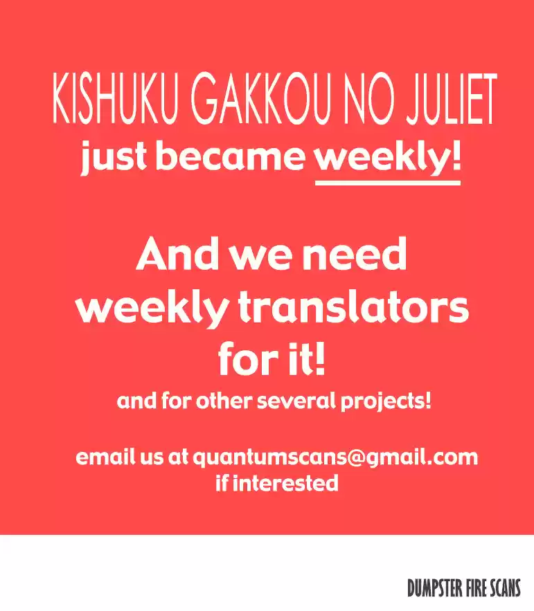 Kishuku Gakkou No Juliet Ch.24