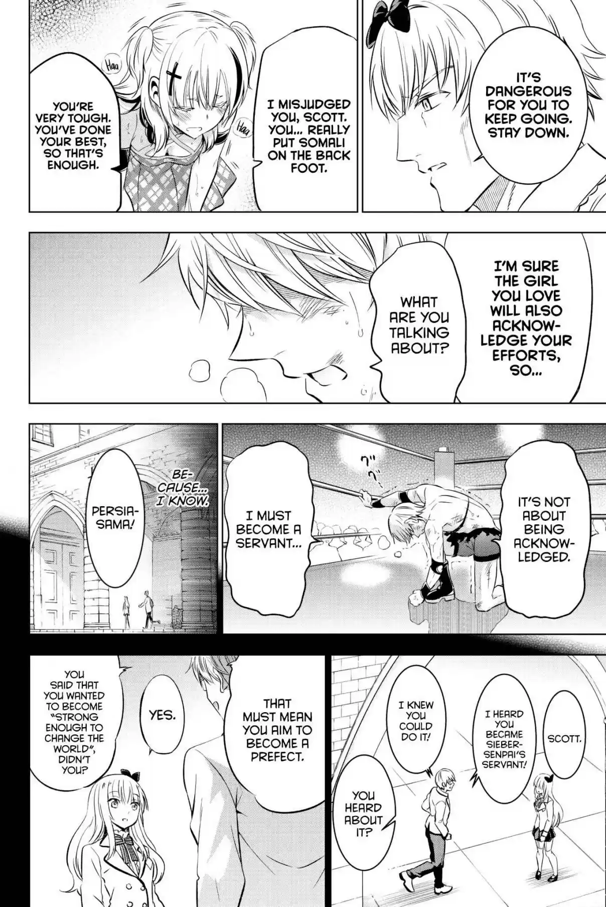 Kishuku Gakkou no Juliet Vol. 10 Ch. 61 Scott and Juliet