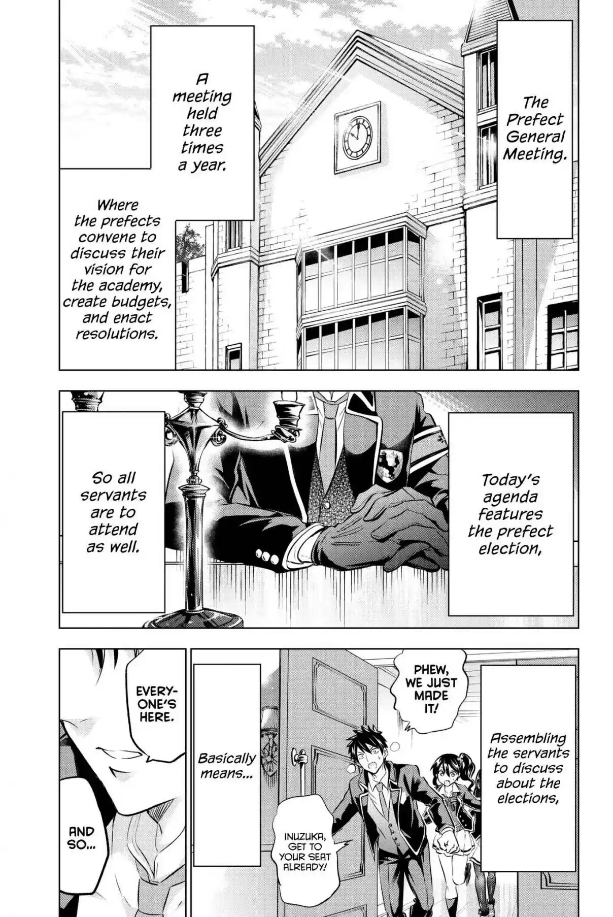 Kishuku Gakkou no Juliet Vol. 10 Ch. 62 Romio and the Prefect General Meeting