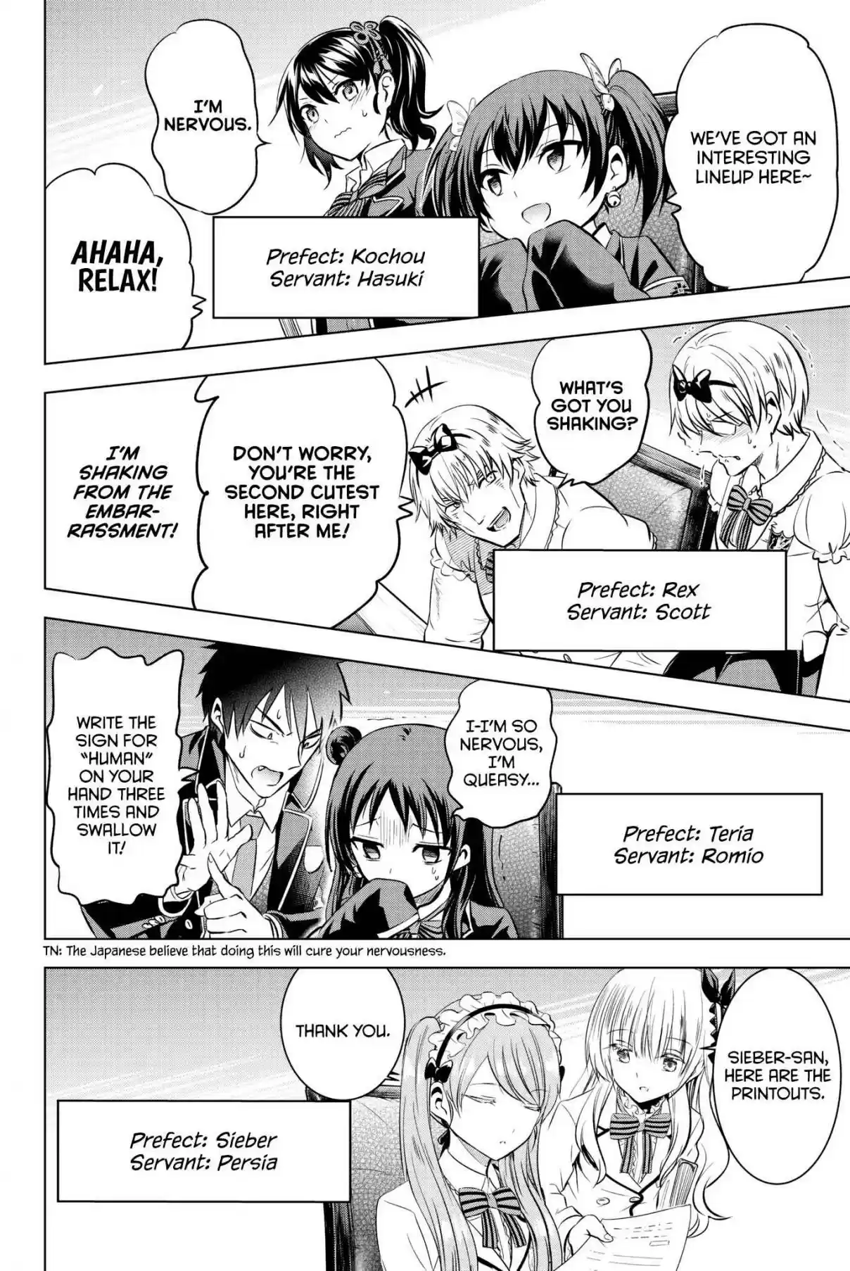 Kishuku Gakkou no Juliet Vol. 10 Ch. 62 Romio and the Prefect General Meeting