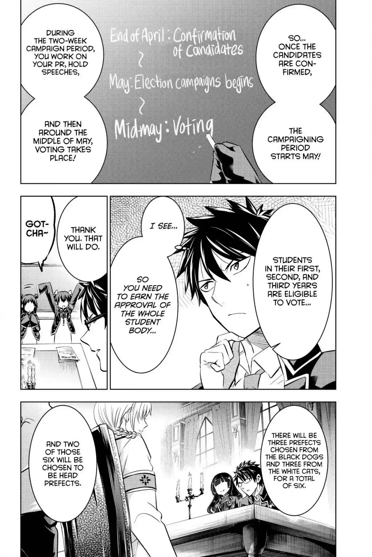 Kishuku Gakkou no Juliet Vol. 10 Ch. 62 Romio and the Prefect General Meeting