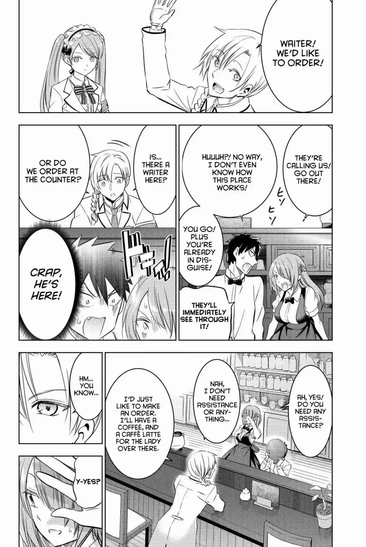 Kishuku Gakkou no Juliet Vol. 10 Ch. 65 Romio, Princess Char, and Coffee II