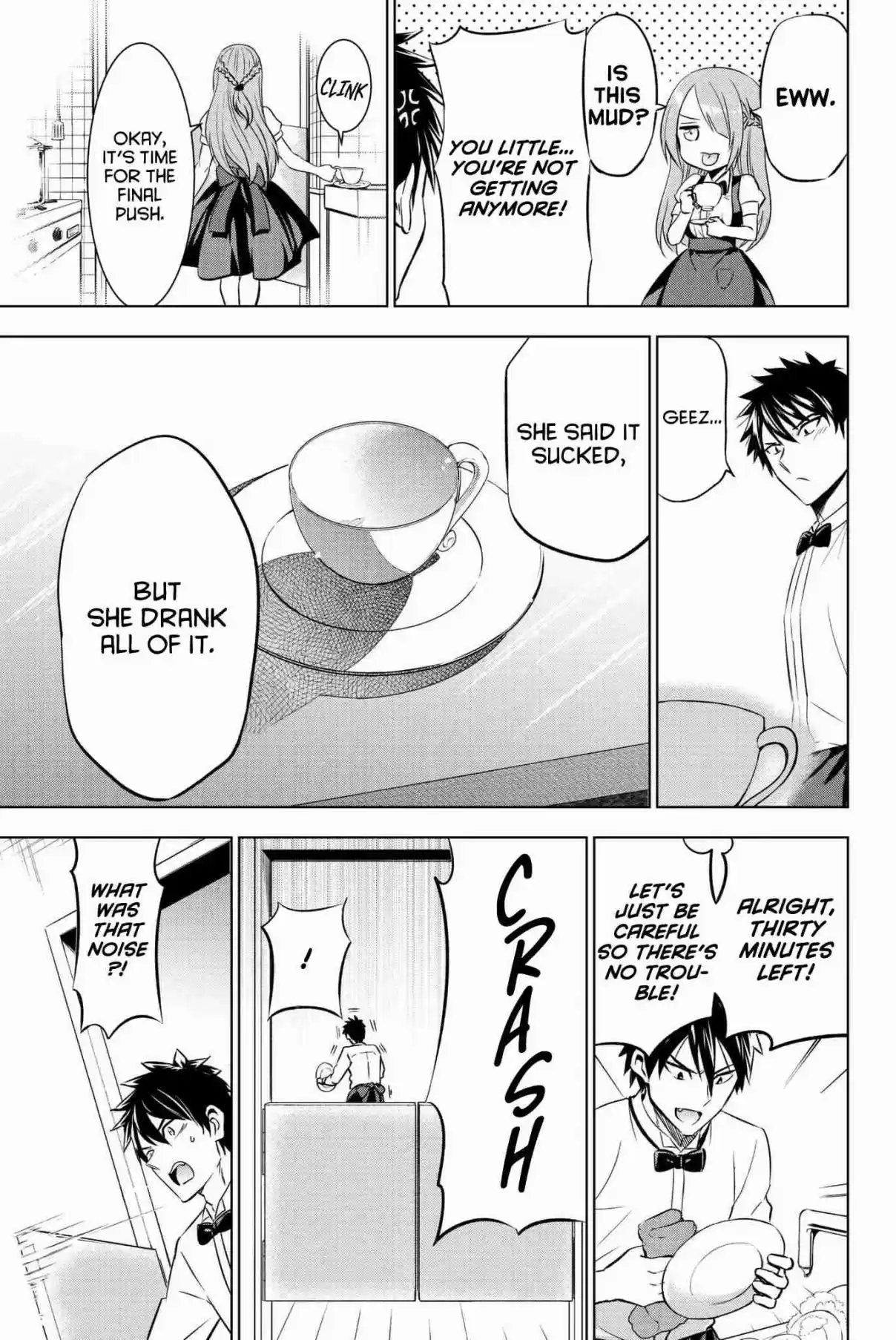 Kishuku Gakkou no Juliet Vol. 10 Ch. 65 Romio, Princess Char, and Coffee II