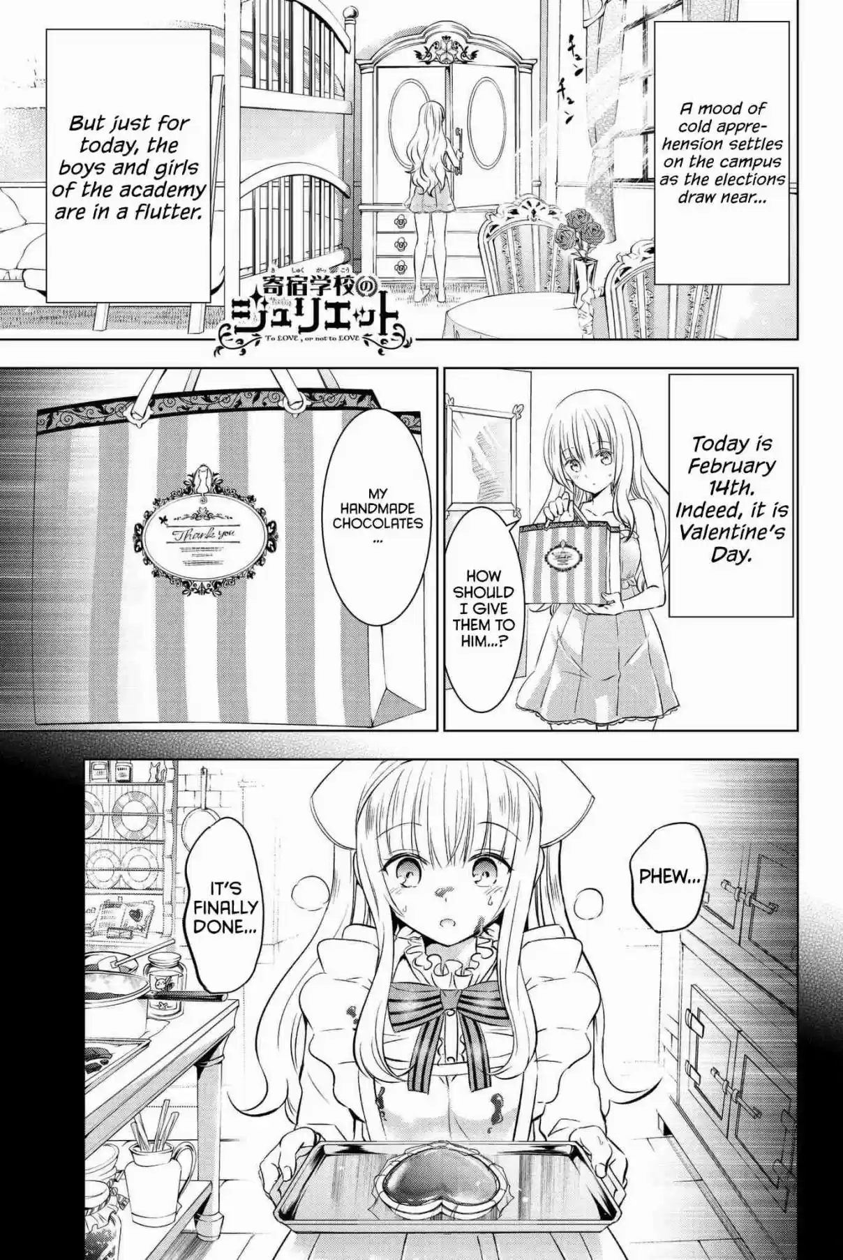 Kishuku Gakkou no Juliet Vol. 10 Ch. 66 Juliet and Valentine's I