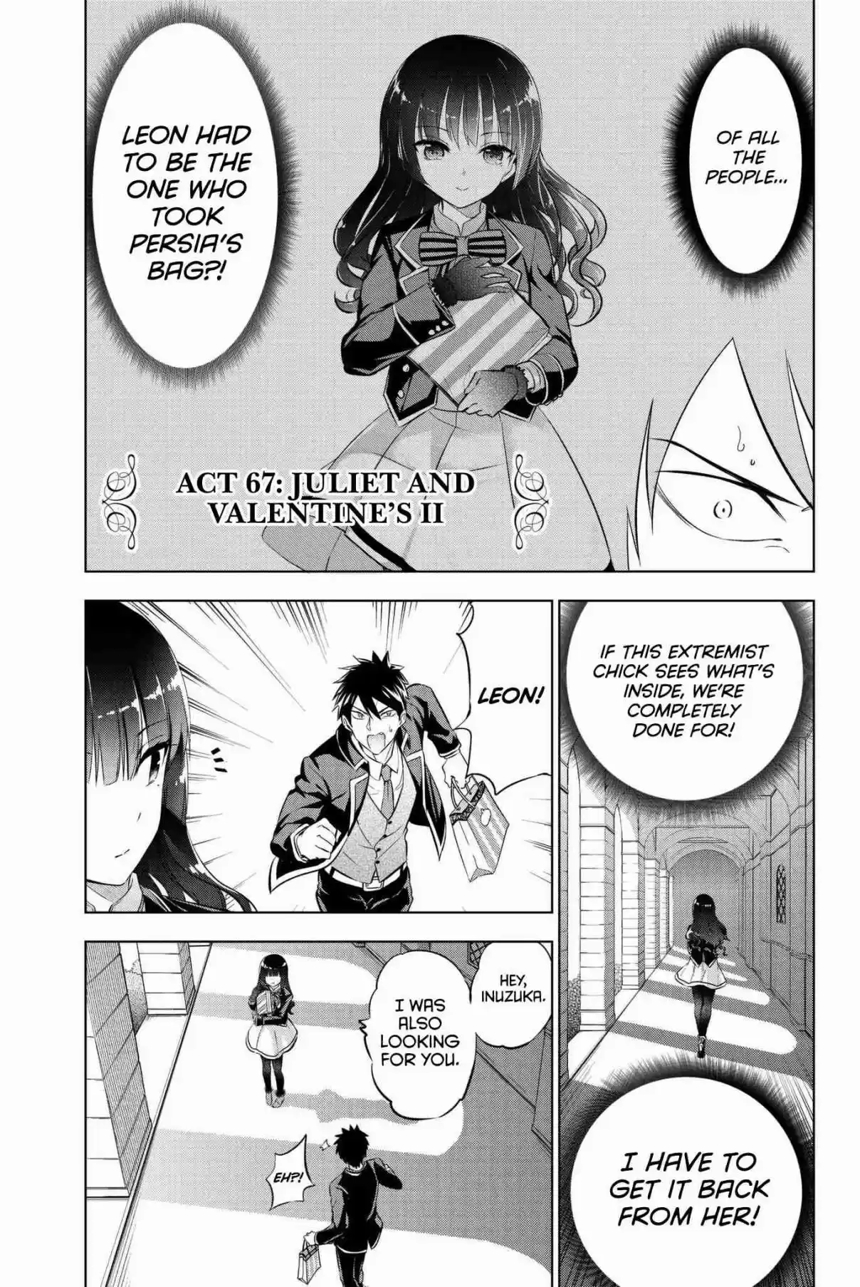 Kishuku Gakkou no Juliet Vol. 10 Ch. 67 Juliet and Valentine's II