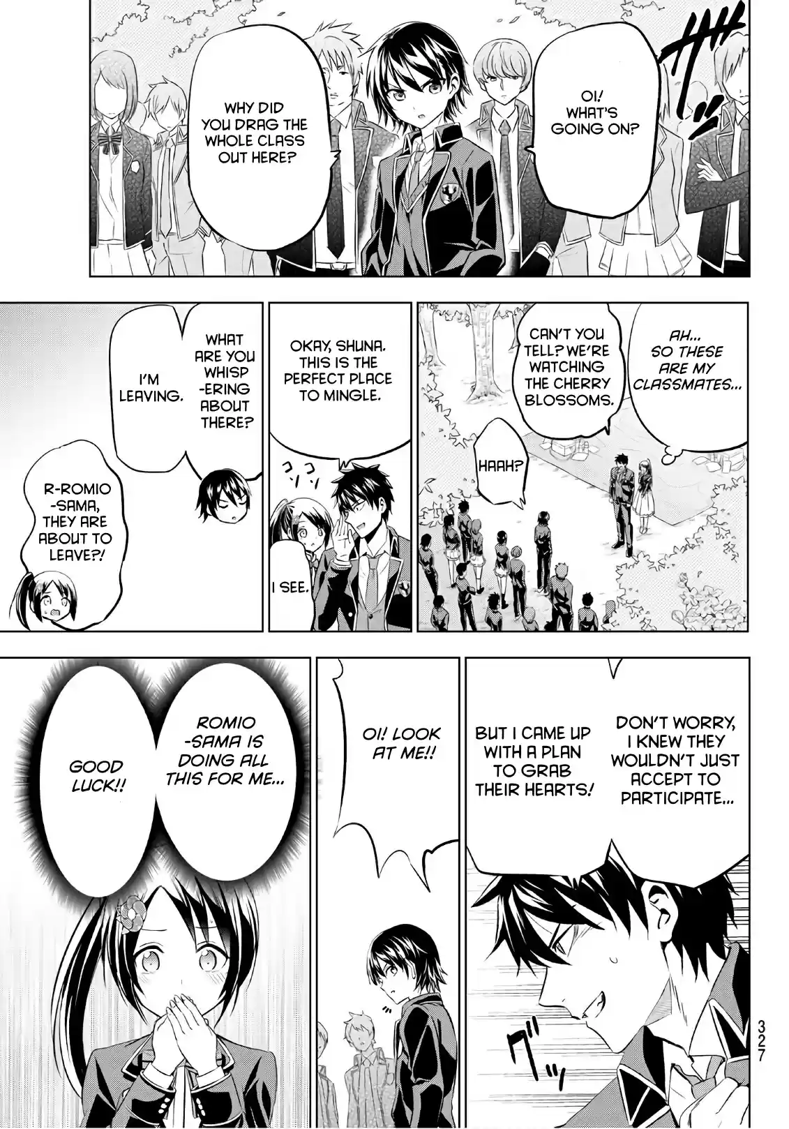 Kishuku Gakkou no Juliet Vol. 11 Ch. 71 Romio and the Freshmen II