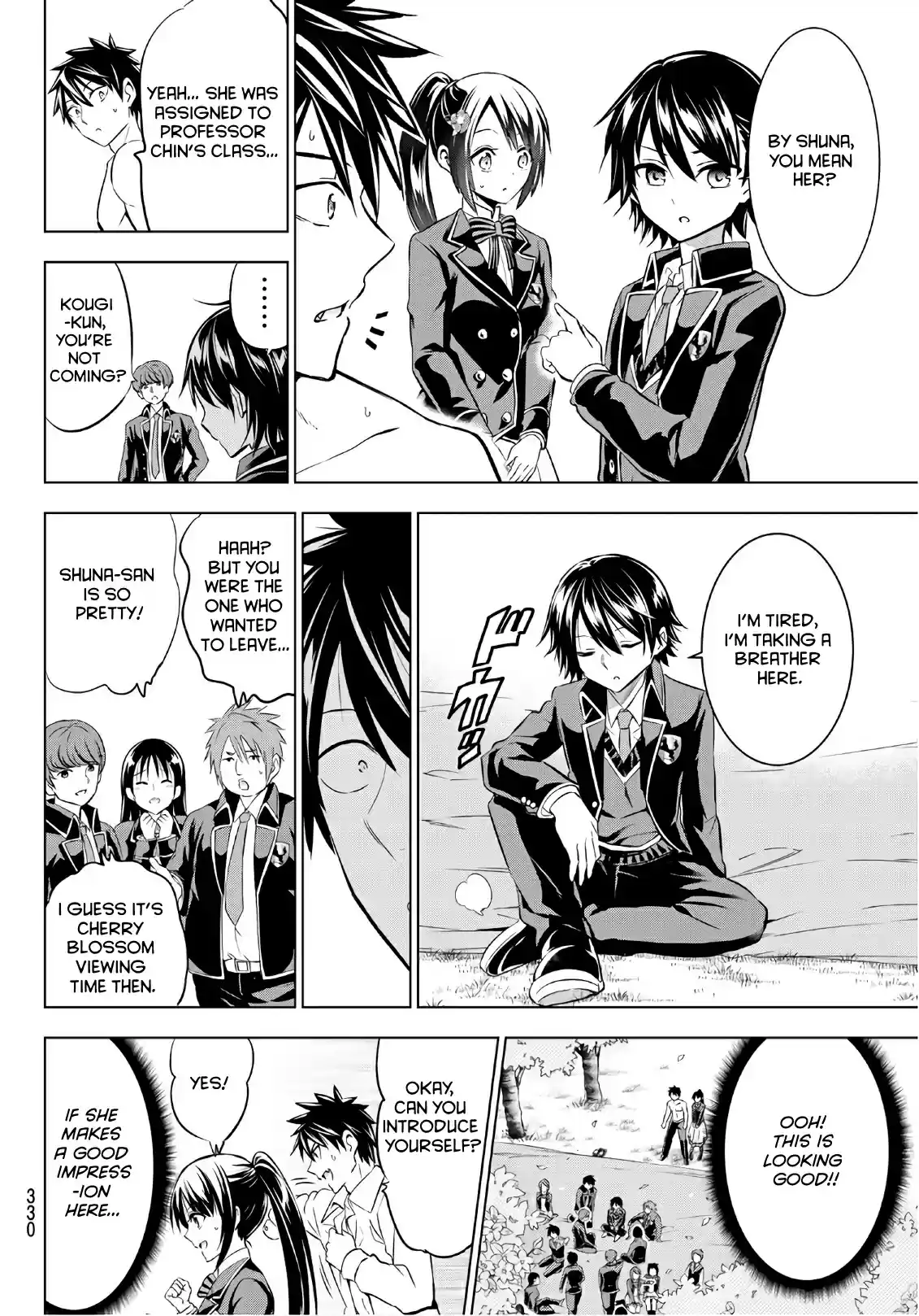 Kishuku Gakkou no Juliet Vol. 11 Ch. 71 Romio and the Freshmen II