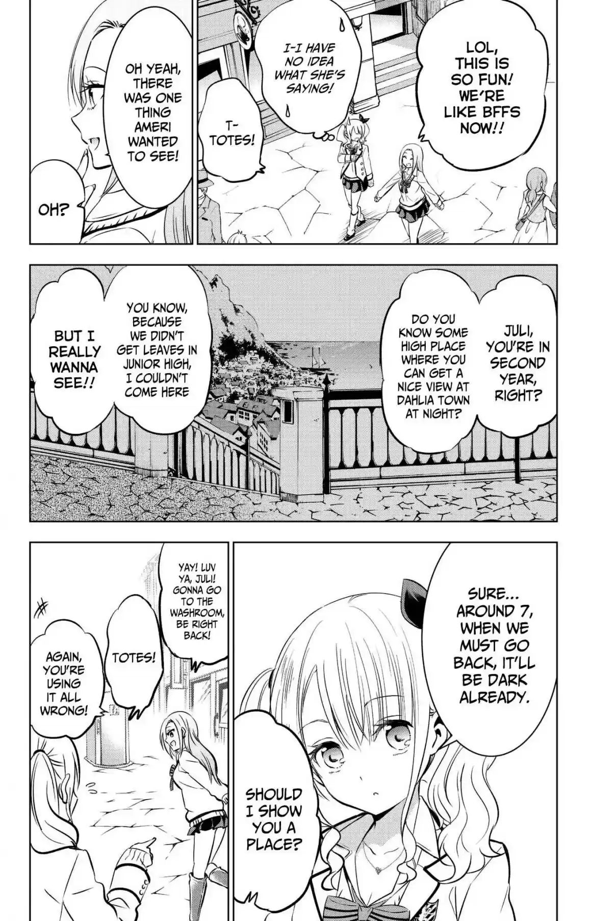 Kishuku Gakkou no Juliet Vol. 11 Ch. 73 Juliet and Ameria (Part I)