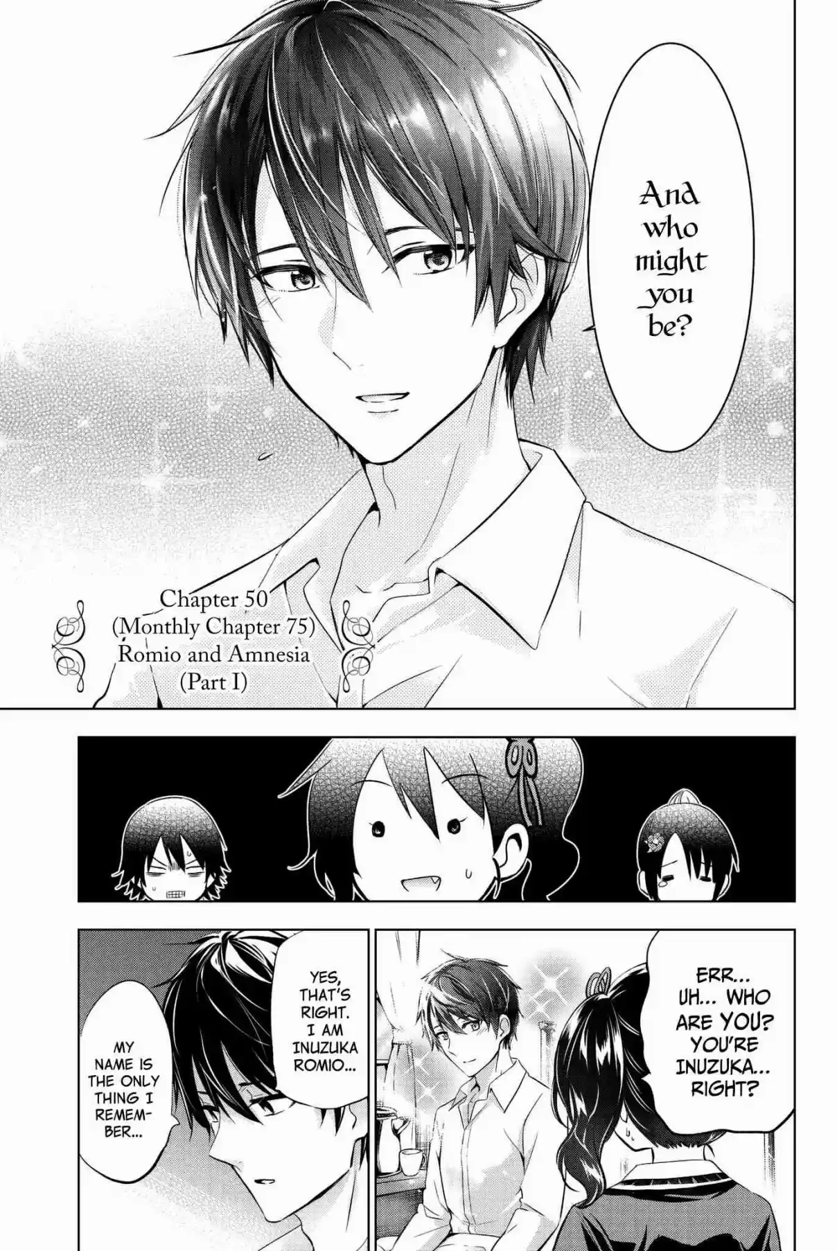 Kishuku Gakkou no Juliet Vol. 11 Ch. 75 Romio and Amnesia (Part I)